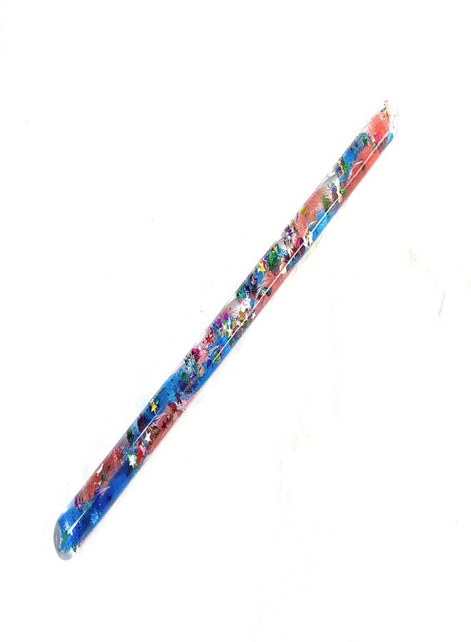 Star Magic Spiral Glitter Wands. 3pk 12.5" Sensory Wands for Kids - Glitter Tube Wonder Wand - Calming Toys Gift Party Bundle for Halloween Fairy Wizard Costume Accessories - Image 2